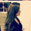 Vanessa Giácomo esteve em um salão no Rio de Janeiro e, além dos cabelos longos, mostrou a silhueta mais fina apenas dois meses depois de dar à luz sua filha caçula, Maria
