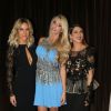 Giovanna Ewbank e Fernanda Paes Leme desfilaram juntas em um evento de moda noiva na noite de sexta-feira, 27 de março de 2015, em São Paulo. As atrizes, no entanto, vestiram roupas pretas ao apresentarem looks de festa na passarela