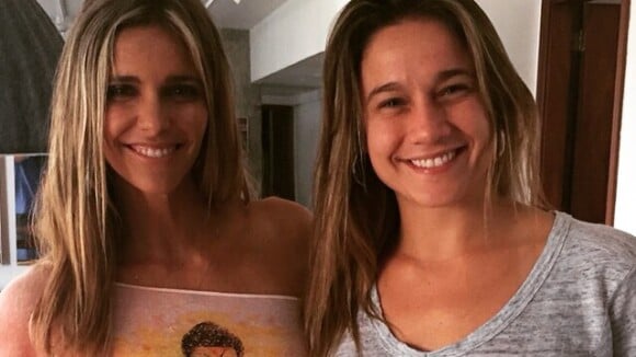 Fernanda Gentil posa com Fernanda Lima e ironiza: 'As semelhanças são muitas'