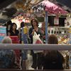Fátima Bernardes enfrenta fila para comprar ovos de Páscoa e passeia em shopping no Rio