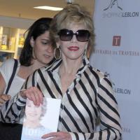 Depois de São Paulo, Jane Fonda autografa seu novo livro no Rio de Janeiro