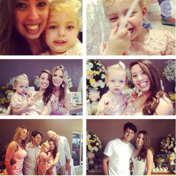 Sheila Mello compartilha momentos em família, no Instagram