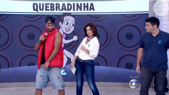 Fátima Bernardes convidou Bianca Rinaldi e Dudu Azevedo para dançar coreografia de funk