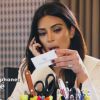 No reality show 'Keeping up with the Kardashians', Kim Kardashian conta a Kanye West que só poderá engravidar mais uma vez por conta de um problema durante a gravidez de North West