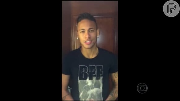 Neymar participou do clipe de 'Ousadia e Alegria'