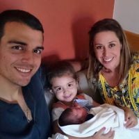 Dani Monteiro apresenta o filho recém-nascido: 'Bento é calmo e esfomeado'