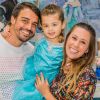 Dani Monteiro comemorou o aniversário de quatro anos da filha mais velha, Maria, em festa com o tema de 'Frozen'
