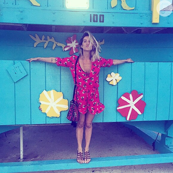 Giovanna Ewbank faz charme em foto nas férias em Miami