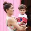 Juliana Paes vai à festa infantil acompanhada dos filhos e do marido, na Barra da Tijuca, Zona Oeste do Rio de Janeiro, neste domingo, 19 de abril de 2015