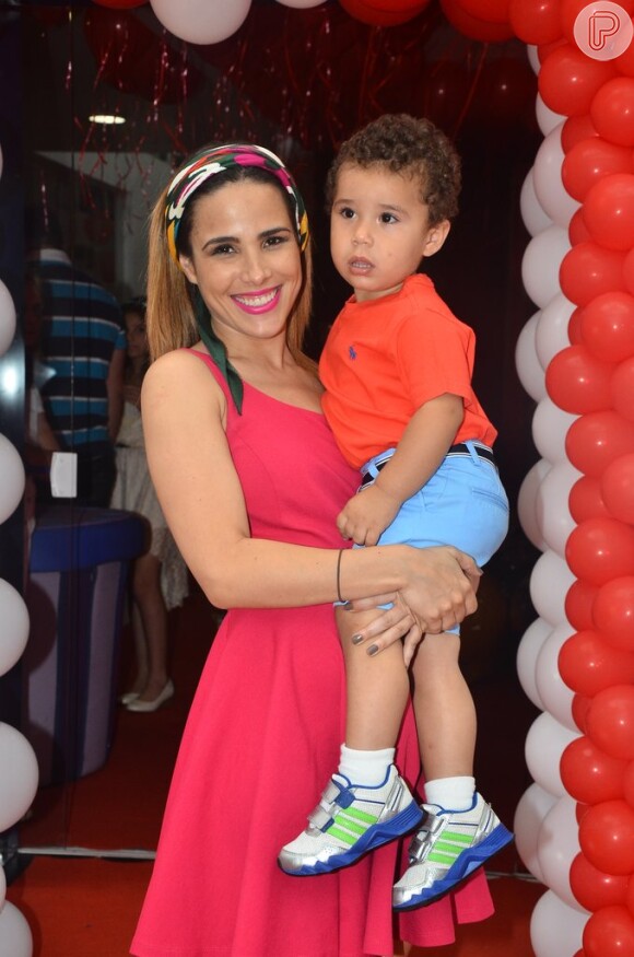Wanessa é mãe de José Marcus, de 3 anos, e João Francisco, que vai fazer 1 ano em junho de 2015