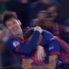 Messi foi comemorar com Messi o gol marcado pelo brasileiro