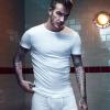 O sucesso de David Beckham foi tanto que o ex-jogador foi eleito melhor modelo de cuecas do século por Tommy Hilfiger