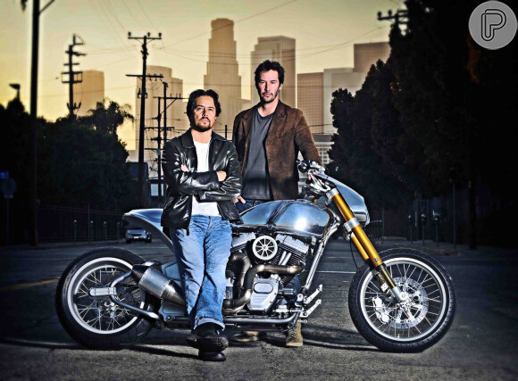 Apaixonado por motos, o ator Keanu Reeves virou sócio de Gard Hollinger e emprestou seu nome à linha Arch Motorcycle 