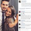 Bárbara Dias postou foto ao lado de Luan Santana em 20 de abril de 2015, e já dava pistas de que alguma coisa estava por vir. Os fãs vibraram