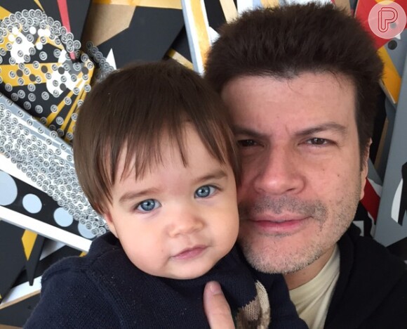 Paulo Ricardo é pai de Luis Eduardo, de apenas 10 meses