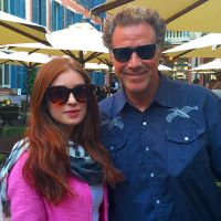 Marina Ruy Barbosa tieta o ator Will Ferrell durante viagem pela Itália