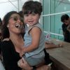 Juliana Paes já declarou que não pretende ter mais filhos