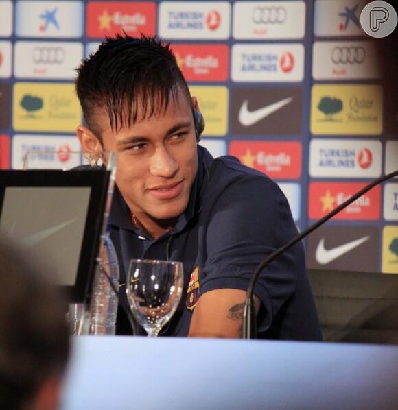 Neymar afirmou que morar na Europa não vai atrapalhar sua relação com o filho, Davi Lucca