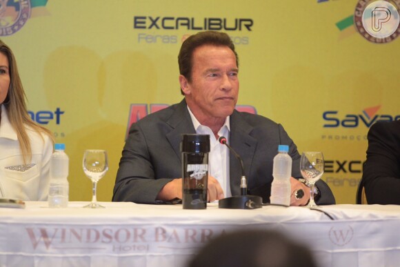 O ex-fisioculturista Arnold Schwarzenegger contou que ama o Brasil