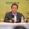Arnold Schwarzenegger está no Brasil para promover a 3ª edição do evento Arnold Classic Brasil 2015, no Hotel Windsor, da Barra da Tijuca
