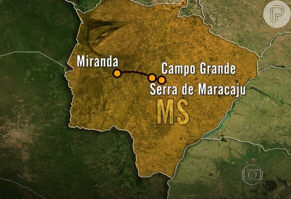 Acidente aconteceu quando o avião bimotor em que estavam Angélica, Luciano Huck e os filhos do casal sobrevoava a Serra de Maracaju. Eles saíam de Miranda rumo a Campo Grande