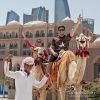 Preta Gil e Rodrigo Godoy também andaram de camelo durante a viagem