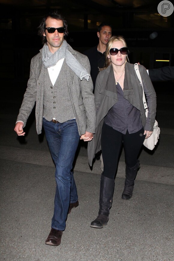 Kate Winslet e Ned Rocknroll se casaram em dezembro de 2012