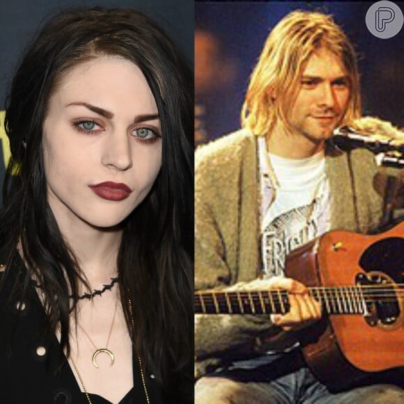 Vocalista da banda Nirvana, Kurt Cobain cometeu suicídio em 1994, deixando uma filha, Frances Bean Cobain, de apenas dois anos de idade