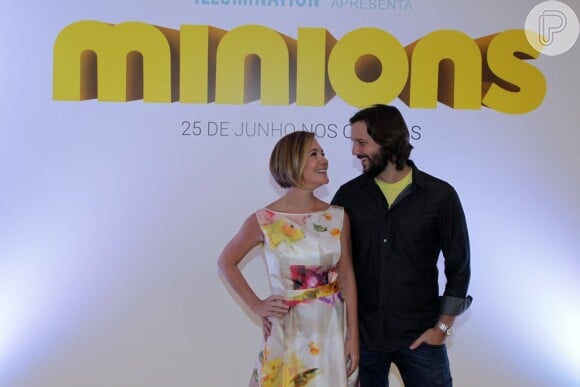 Adriana Esteves e Vladimir Brichta dublam os vilões Scarlet Overkill e Herb no filme 'Minions'