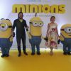 Adriana Esteves e Vladimir Brichta, dubladores do filme 'Minions', conferiram a pré-estreia carioca da animação neste domingo, 21 de junho de 2015