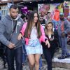 Anitta em Vila Madalena nos bastidores de gravação do clipe "Deixa Ele Sofrer"