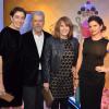 Lilia Cabral, José Mayer, Renata Sorrah e Debora Bloch posam juntos na festa de lançamento do remake de 'Saramandaia'