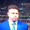 Ronaldo, comentarista da TV Globo, adota discreto cavanhaque, em junho de 2013