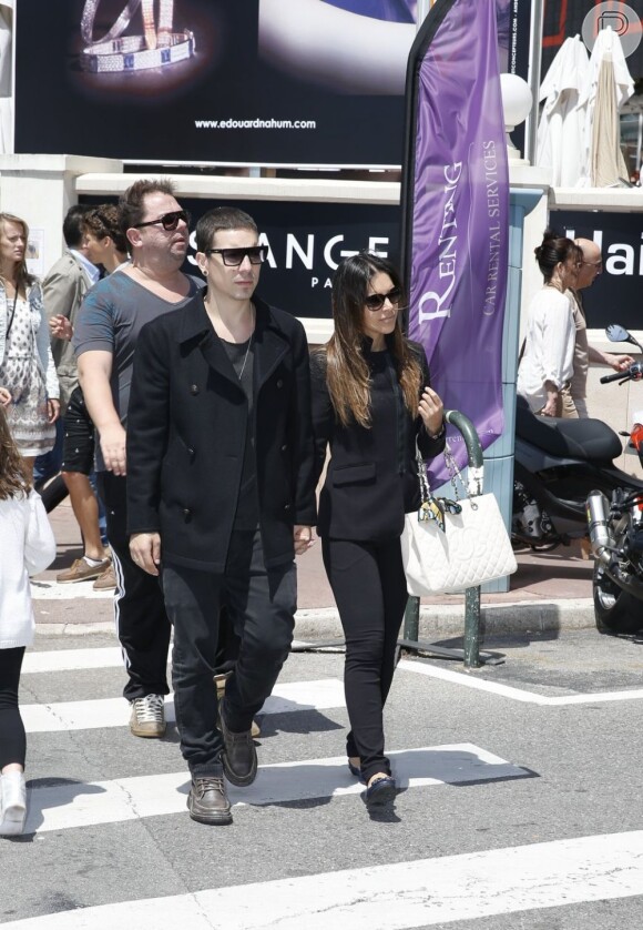 Em maio, o casal esteve no festival de cinema em Paris, em Cannes