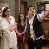 Atílio (Luis Melo) recupera a memória e abandona Márcia (Elizabeth Savalla) na hora do casamento, em 'Amor à Vida'