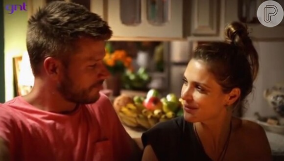 Rodrigo Hilbert prepara jantar romântico para Fernanda Lima, em episódio do 'Tempero de Família', do GNT, exibido em 4 de julho de 2013
