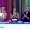 Bruna Marquezine comemorou seu aniversário de 20 anos com Giovanna Ewbank e Otaviano Costa, no 'Vídeo Show' desta terça-feira, 4 de agosto de 2015