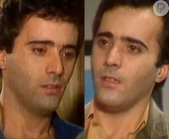 Tony Ramos foi Quinzinho e João Victor na novela 'Baila Comigo' (TV Globo, 1981)