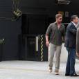 Gerard Butler desembarcou em São Paulo nesta segunda-feira, 4 de agosto de 2015, e deve ficar no país até sexta-feira, 7 de agosto. O ator está no Brasil para gravar um comercial de carro da marca Ford