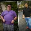 Antes e depois de Leandro Hassum, que viverá o Seu Boneco e terá de usar barriga postiça já que emagreceu mais de 36 kg após fazer cirurgia de redução de estômago