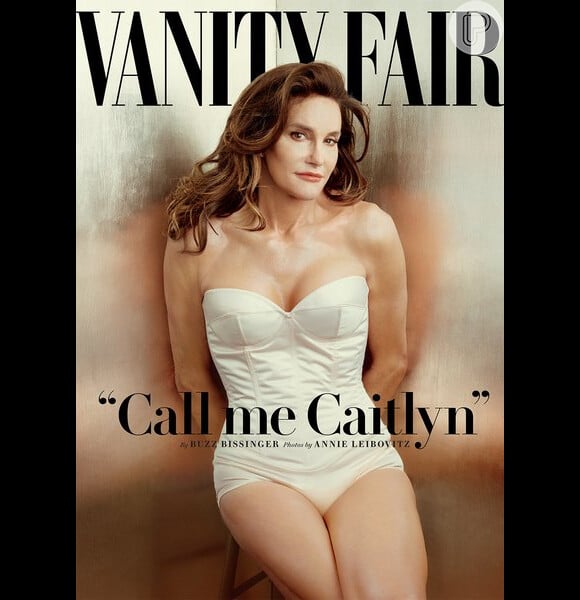 Caitlyn Jenner teve sua primeira aparição como mulher, na capa da revista norte-americana 'Vanity Fair', em junho