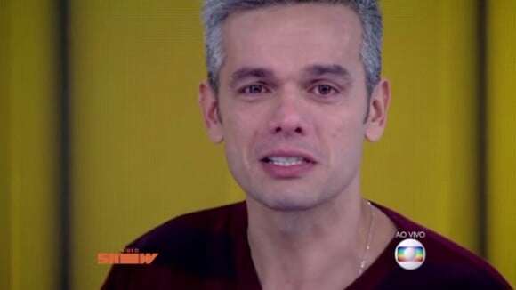Dia dos Pais: Otaviano Costa chora com homenagem de Olívia e Giulia Costa na TV