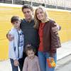 Fábio Assunção gravou com os filhos Ella Felipa e João uma entrevista especial com Angelica no Estádio do Pacaembú em homenagem ao Dia dos Pais