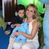 Eliana comemorou aniversário de 4 anos do pequeno Arthur. Com tema do filme 'Monstros S.A.', festa reuniu celebridades, em São Paulo, no dia 8 de agosto de 2015