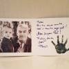 'Eu te amo muito! Você é muito especial', escreveu Ana Hickmann em um cartão com a foto do marido e do filho