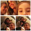 Flávia Alessandra postou fotos com o marido, Otaviano Costa, e a filha, Olívia