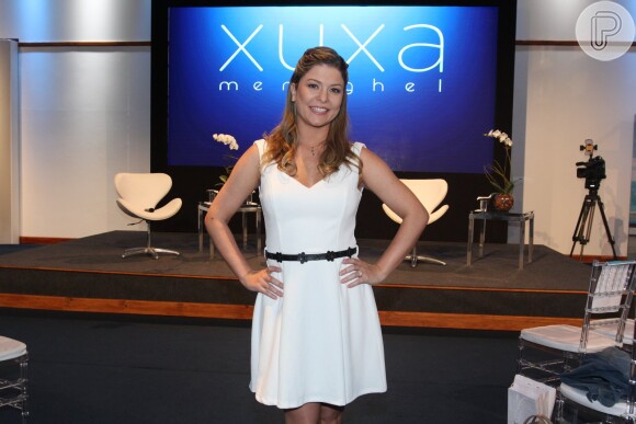 Xuxa falou sobre seu novo programa durante coletiva de imprensa realizada nesta terça, dia 11 de agosto de 2015, nos estúdios da Record, no Rio de Janeiro