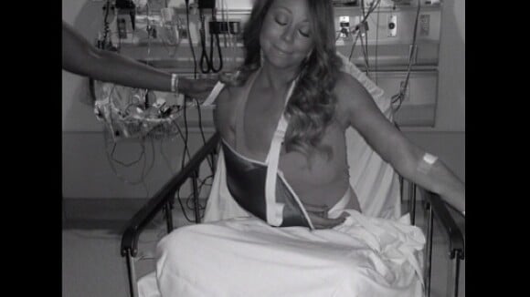 Mariah Carey desloca ombro em set de videoclipe para remix de '#Beautiful'