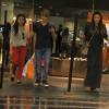 Patricia Poeta passeou com o filho, Felipe, de 13 anos, pelo shopping Fashion Mall, em São Conrado, na Zona Sul do Rio, na noite de quarta-feira, 12 de agosto de 2015