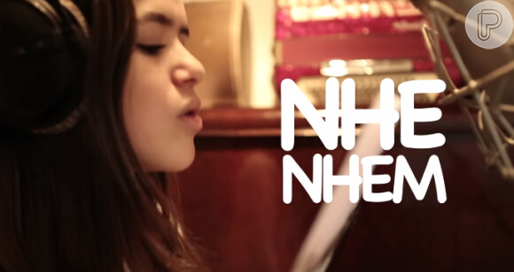 Hit de Maisa, 'Nhenhenhem', vira sucesso e já tem quase 6 milhões de visualizações no video-clipe com a letra da música no Youtube